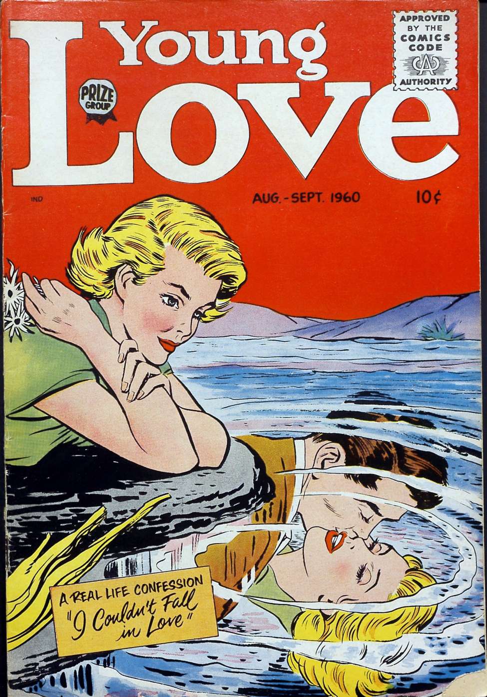 Comic Book Cover For Young Love v4 2