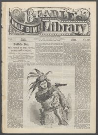 Large Thumbnail For Beadle's Half Dime Library 28 - Buffalo Ben, the Prince of the Pistol