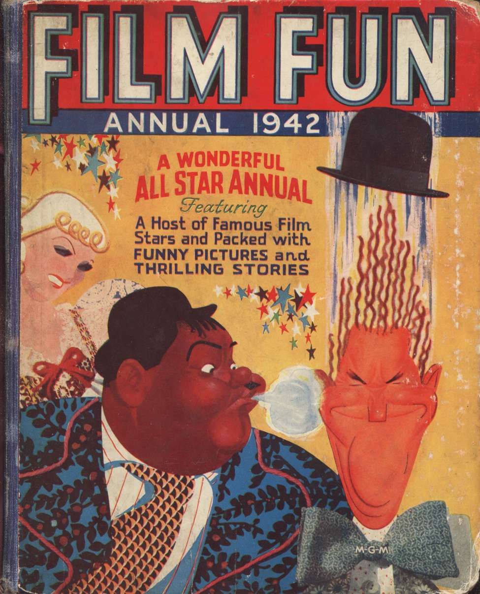 Comic Book Cover For Film Fun Annual 1942