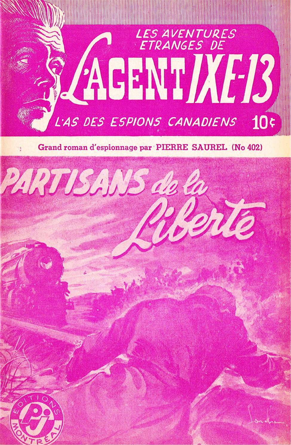 Book Cover For L'Agent IXE-13 v2 402 - Partisans de la liberté
