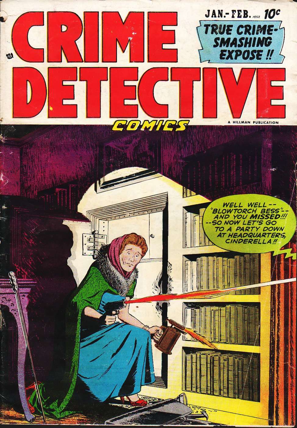 Book Cover For Crime Detective Comics v2 12