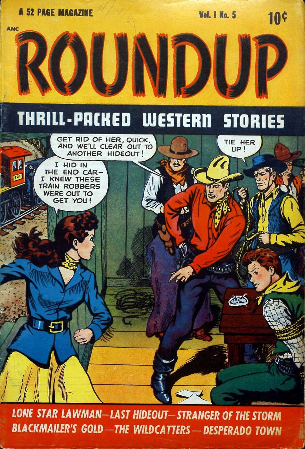 Comic Book Cover For Roundup 5
