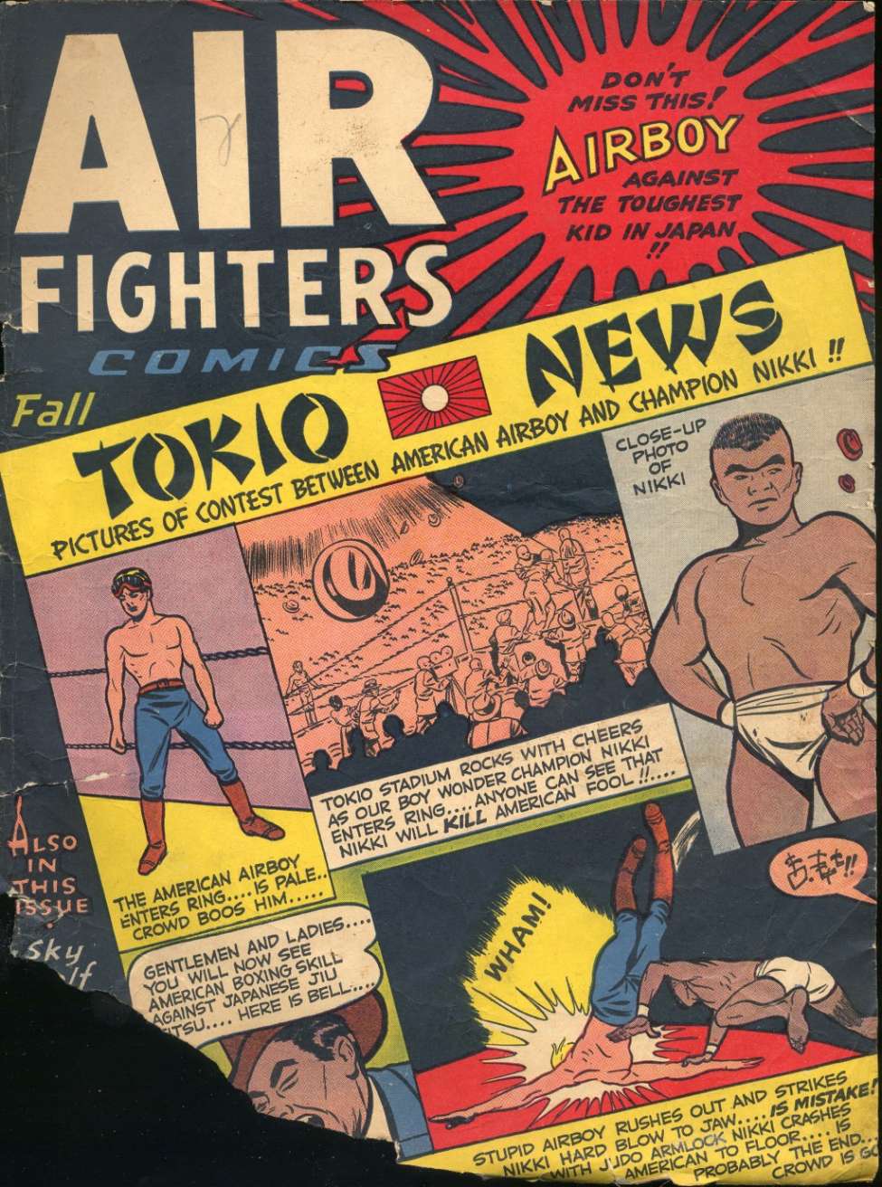 Comic Book Cover For Air Fighters Comics v2 10