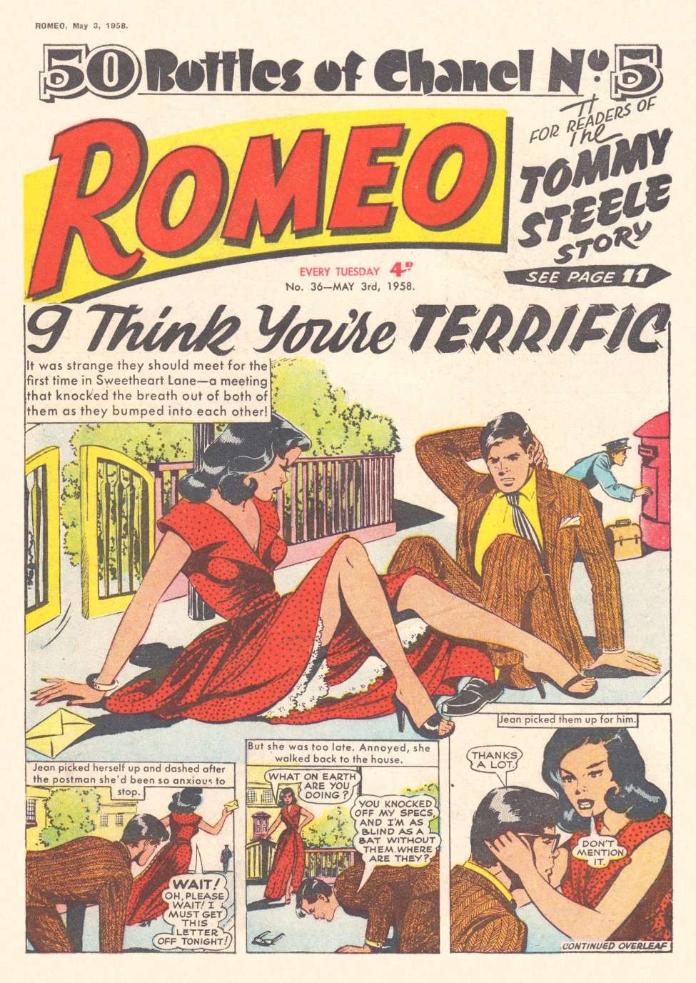 Book Cover For Romeo 36 - I Think You Are Terrific