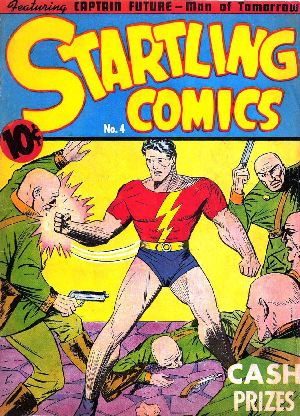 Book Cover For Startling Comics 4