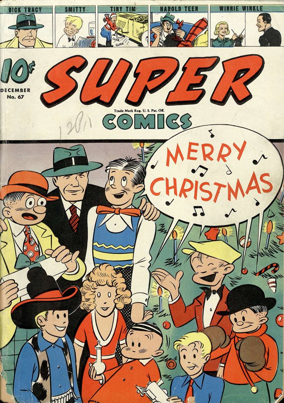 Book Cover For Super Comics 67