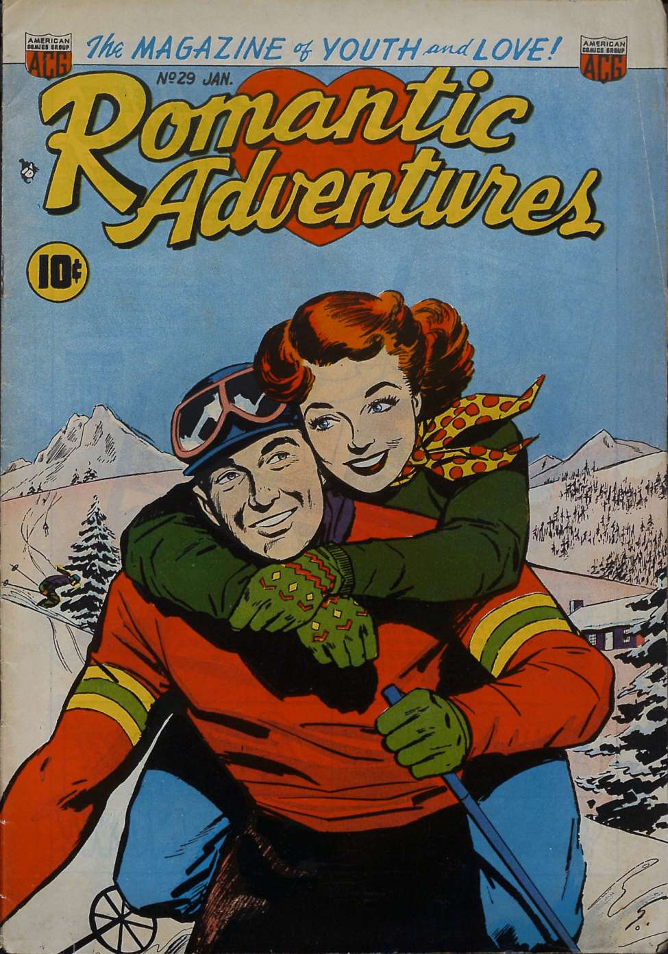 Comic Book Cover For Romantic Adventures 29