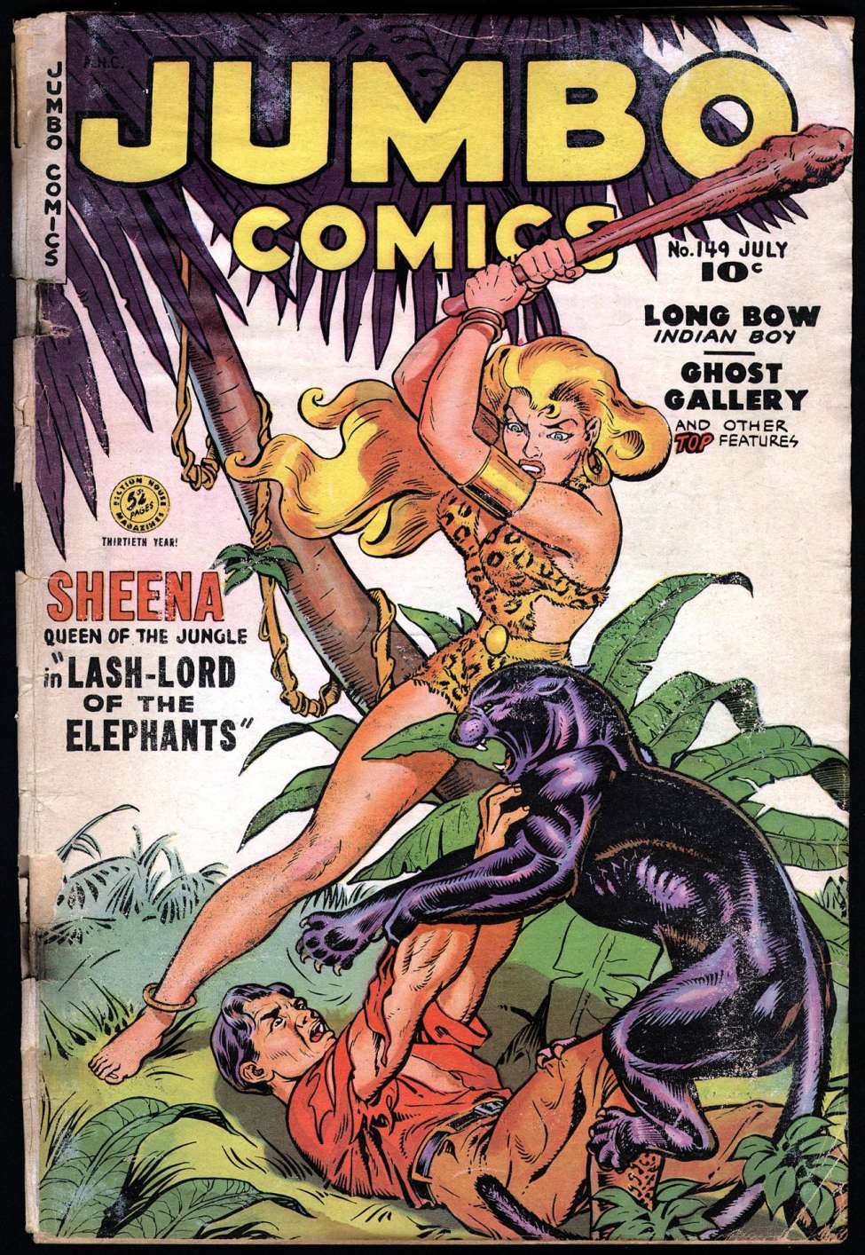 Comic Book Cover For Jumbo Comics 149