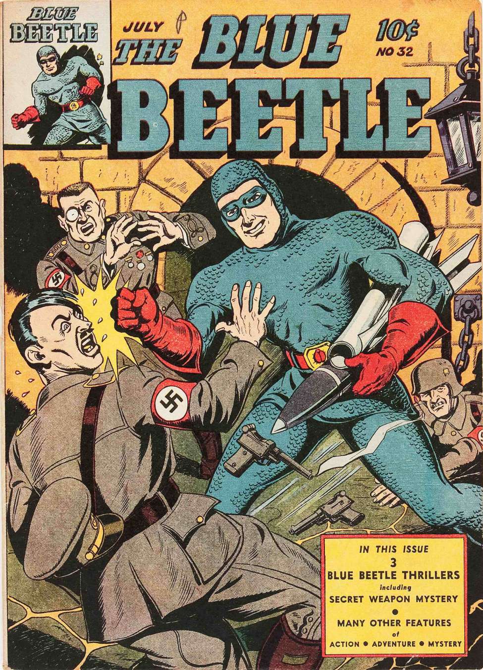 Book Cover For Blue Beetle 32 - Version 1