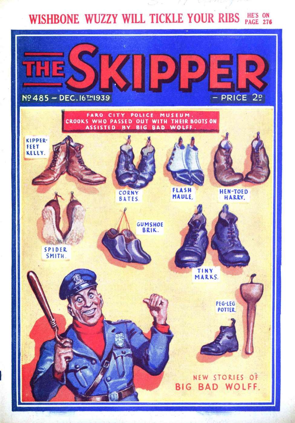 Comic Book Cover For The Skipper 485
