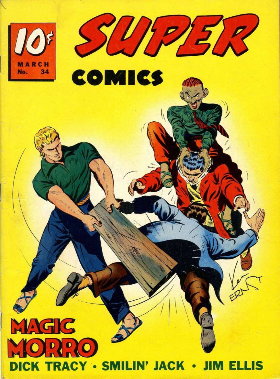 Book Cover For Super Comics 34