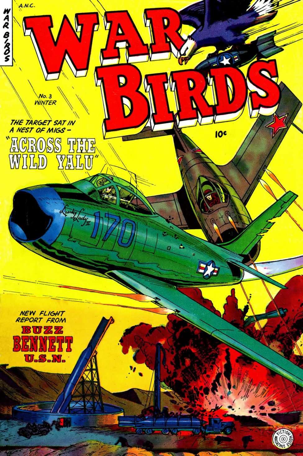 Comic Book Cover For War Birds 3