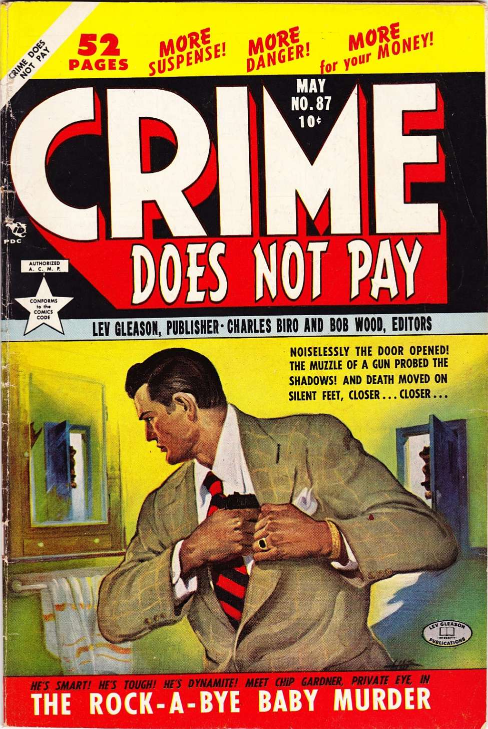 Book Cover For Crime Does Not Pay 87