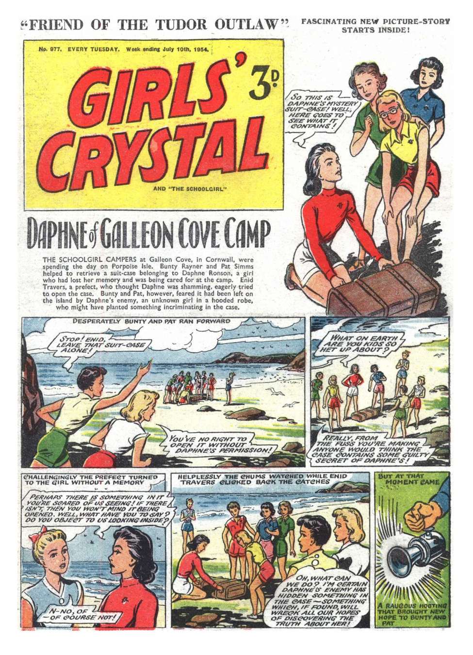 Comic Book Cover For Girls' Crystal 977