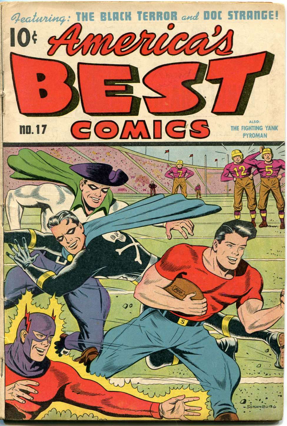 Comic Book Cover For America's Best Comics 17