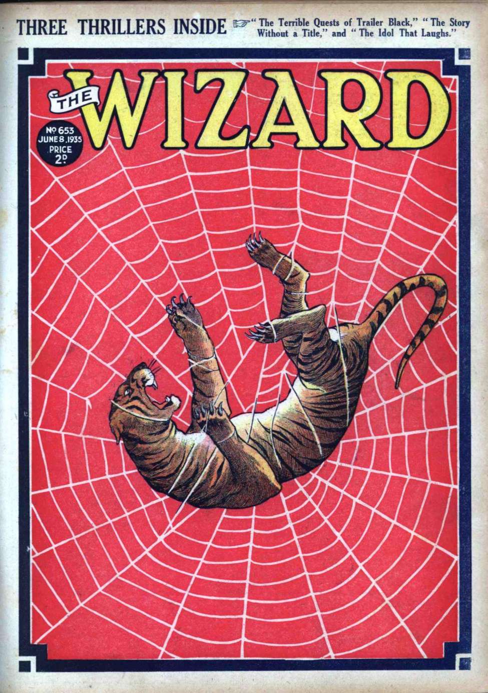 Book Cover For The Wizard 653