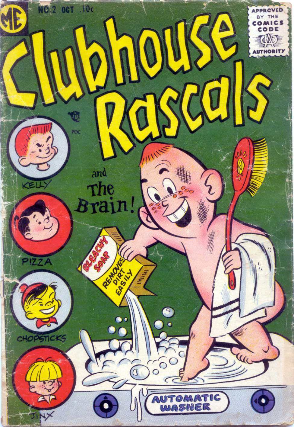 Comic Book Cover For Clubhouse Rascals 2