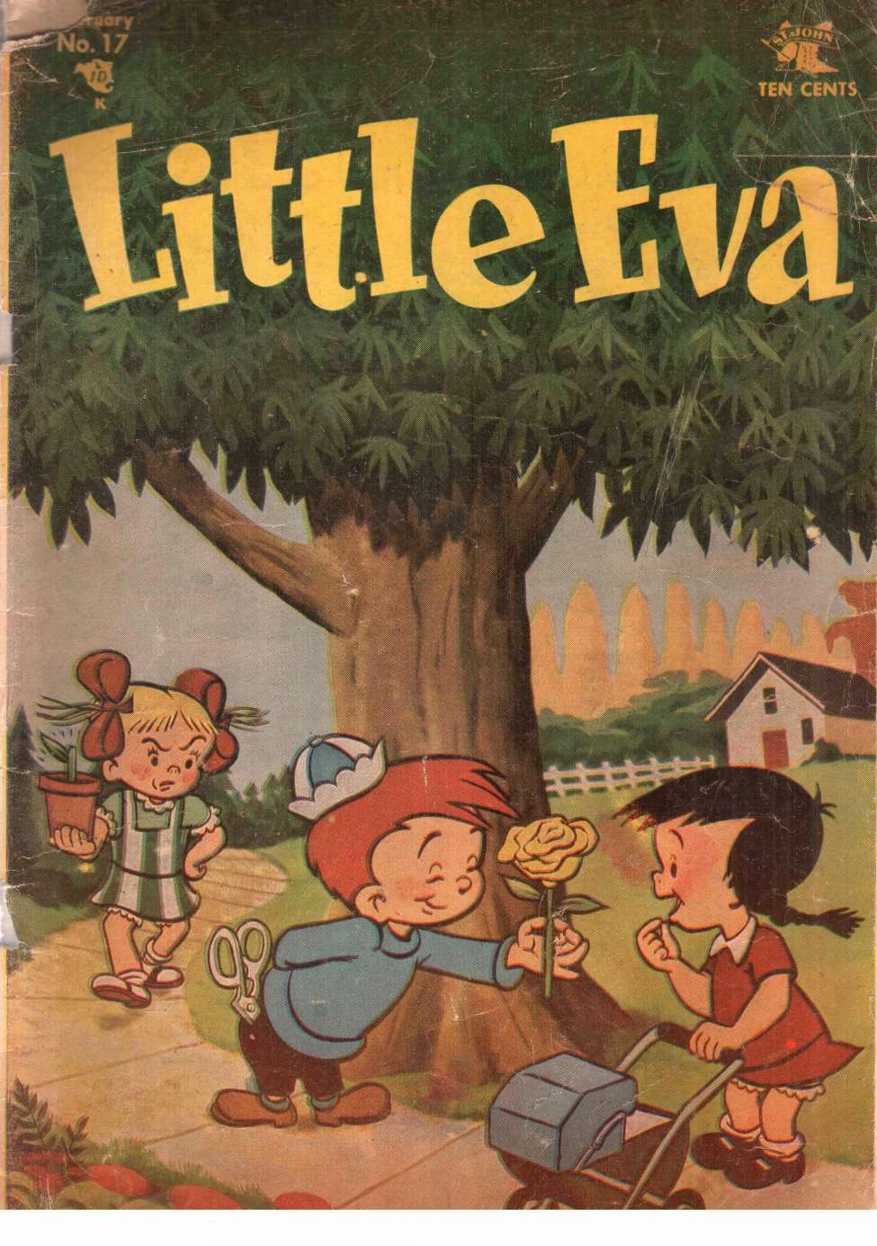 Comic Book Cover For Little Eva 17 - Version 1
