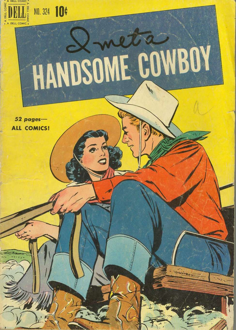 Comic Book Cover For 0324 - I Met a Handsome Cowboy