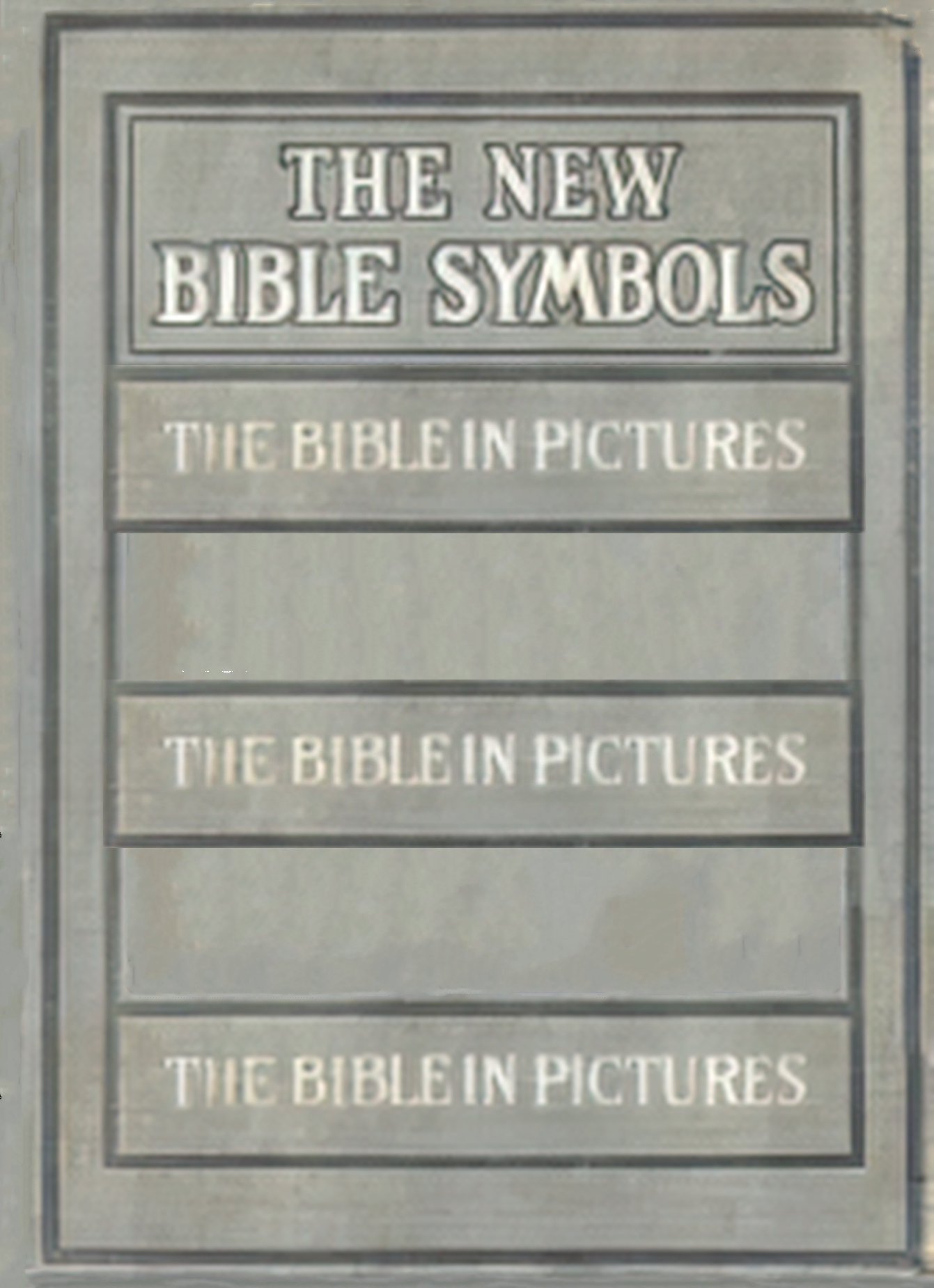 Book Cover For New Bible Symbols - The Bible in Pictures