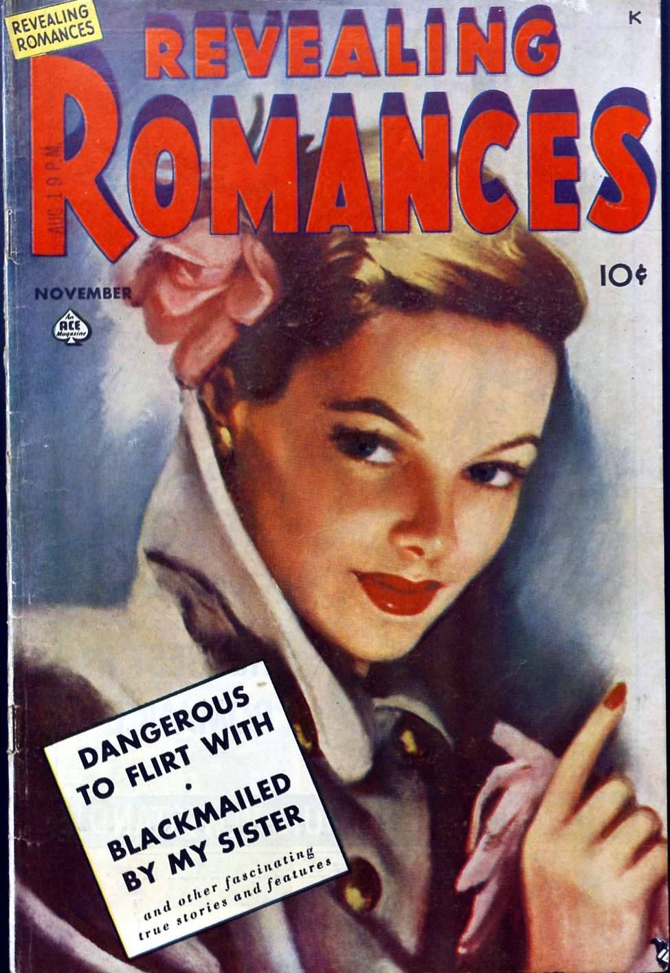Comic Book Cover For Revealing Romances 2 - Version 1