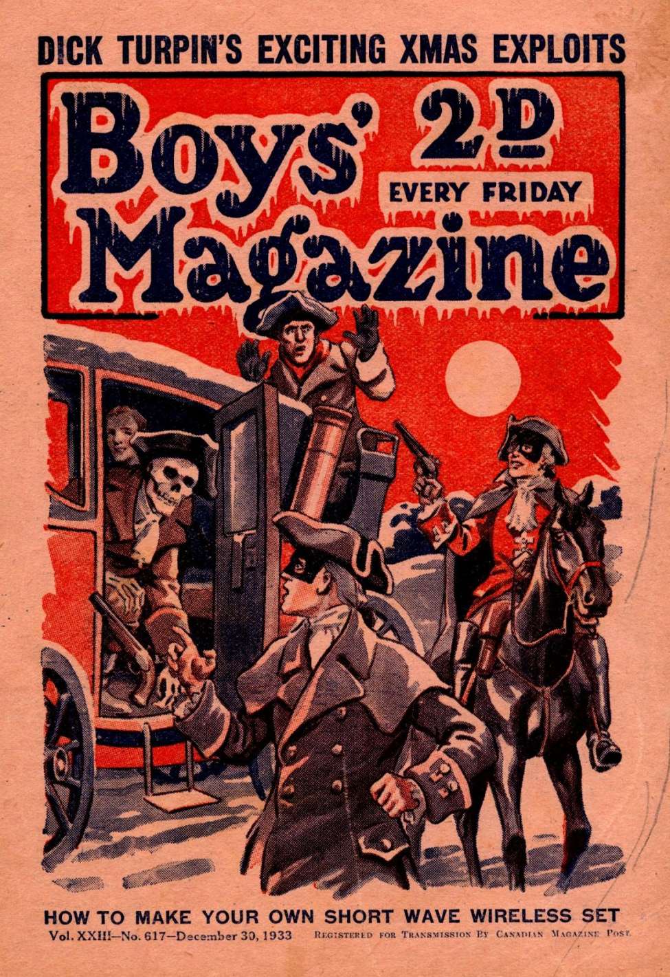 Book Cover For Boys' Magazine 617