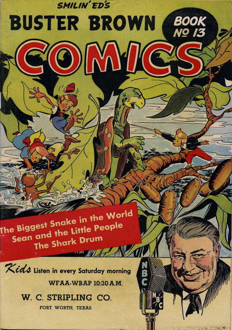 Comic Book Cover For Buster Brown 13