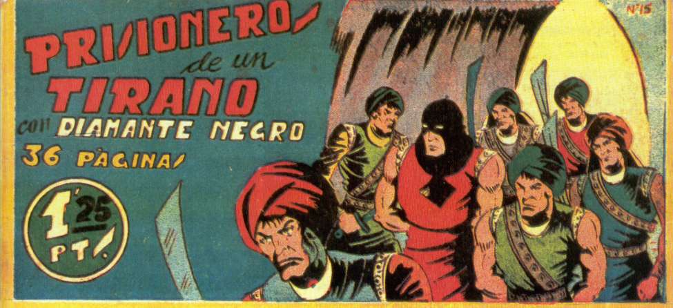 Comic Book Cover For Diamante Negro 15 - Prisioneros de un Tirano