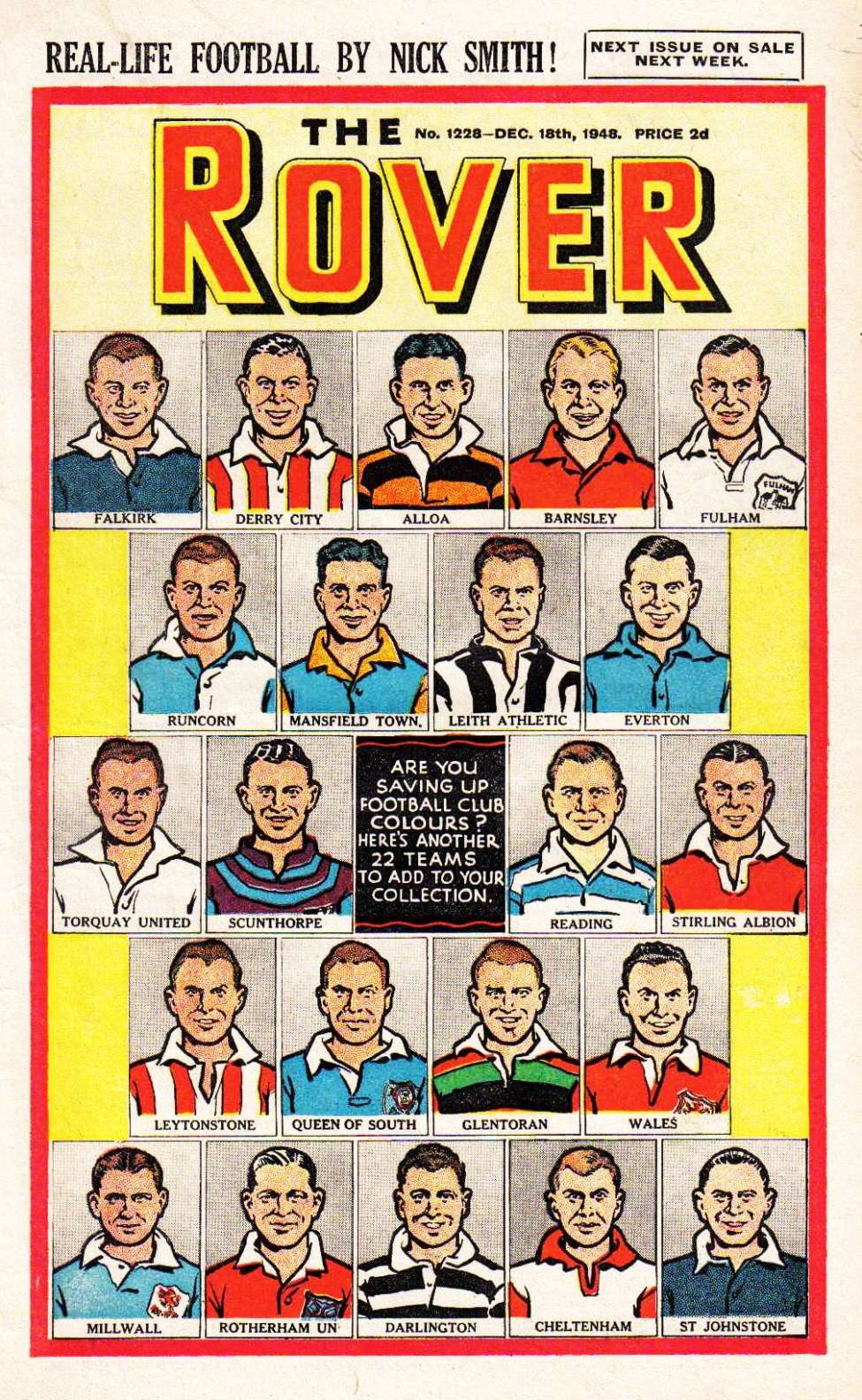 Comic Book Cover For The Rover 1228