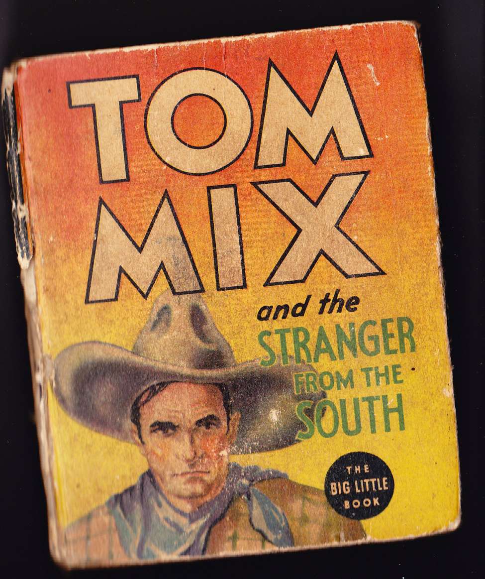 Comic Book Cover For Tom Mix and the Stranger from the South