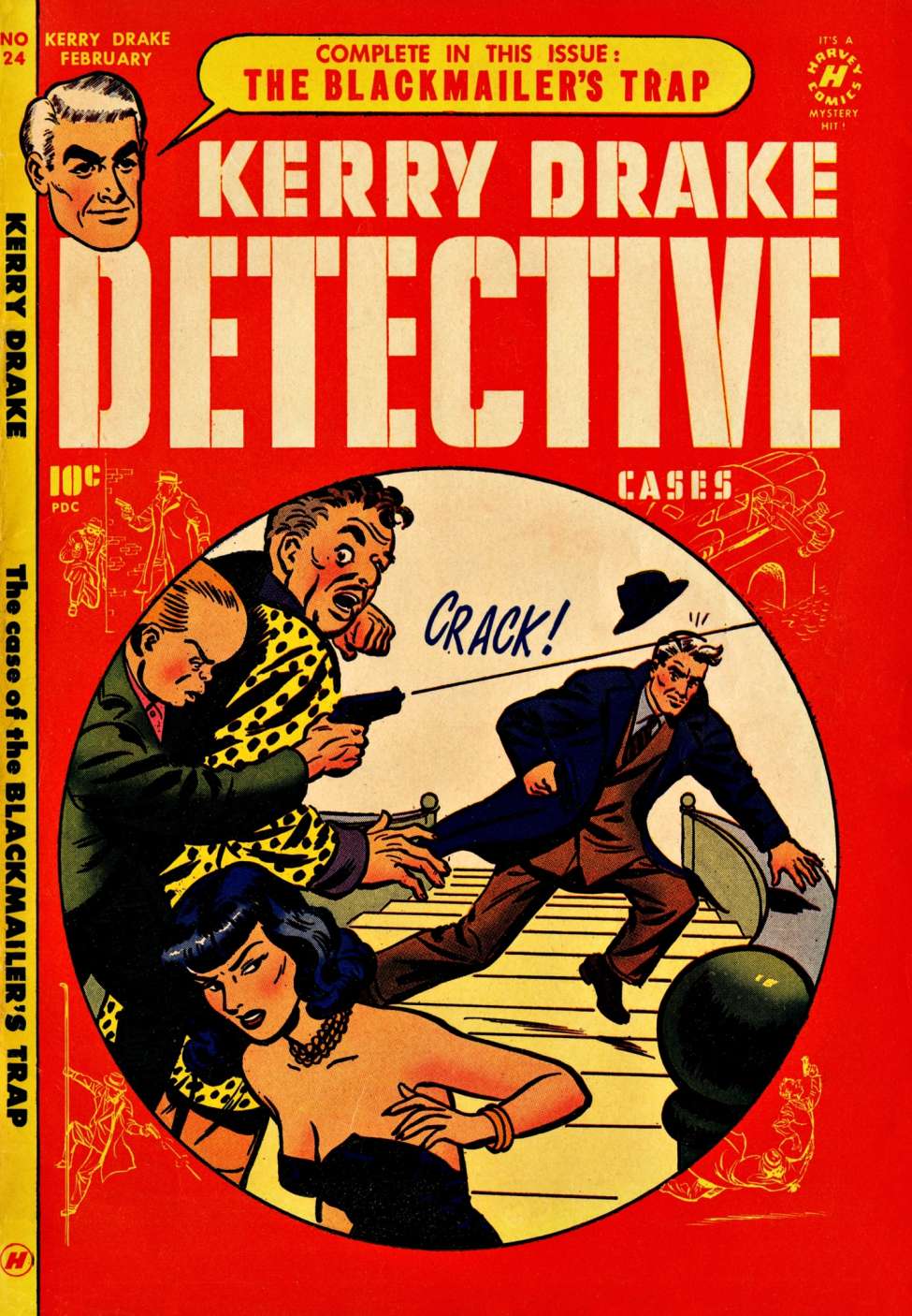 Book Cover For Kerry Drake Detective Cases 24 - Version 2