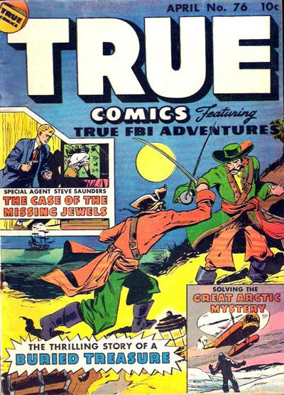 Comic Book Cover For True Comics 76