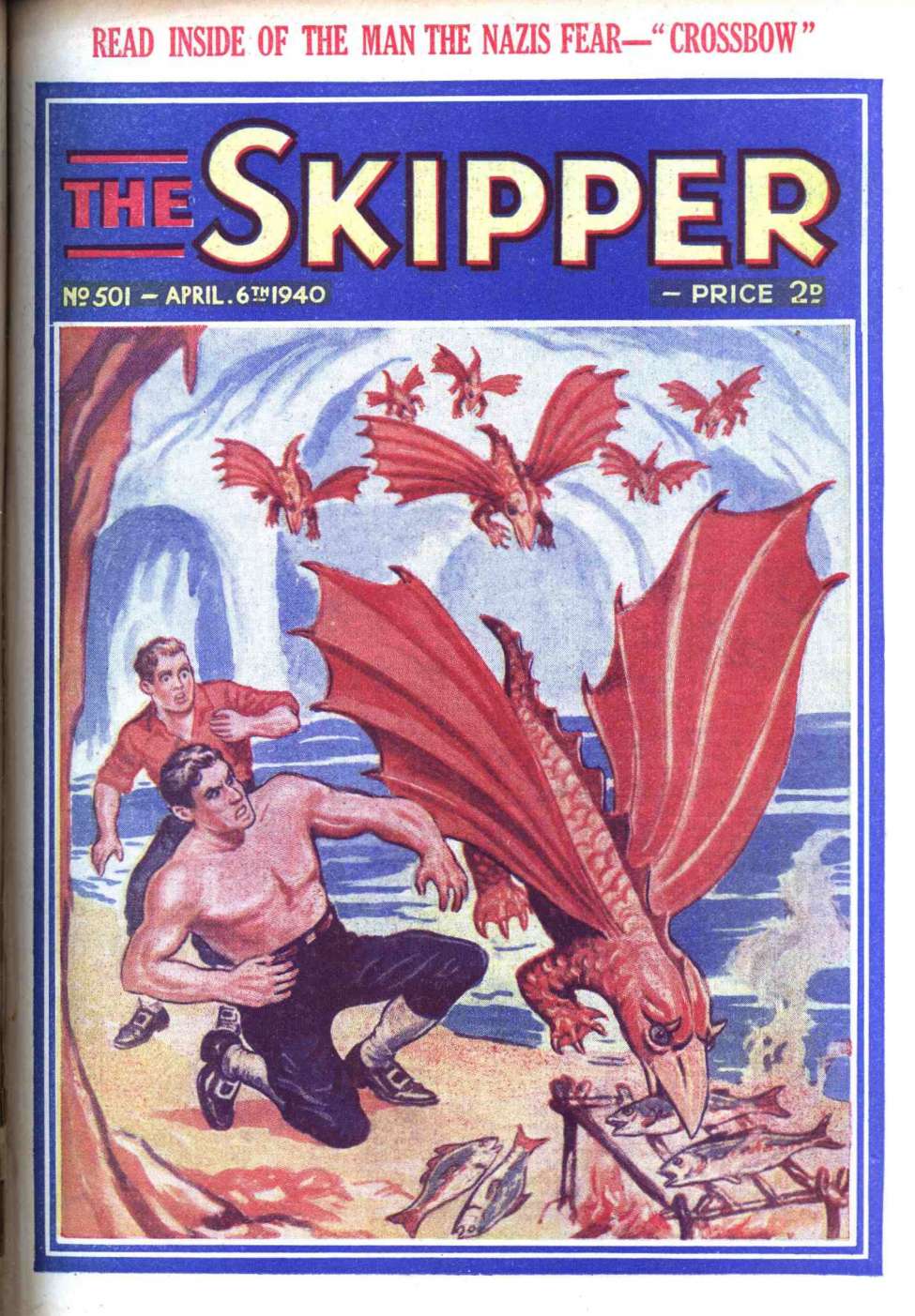 Comic Book Cover For The Skipper 501