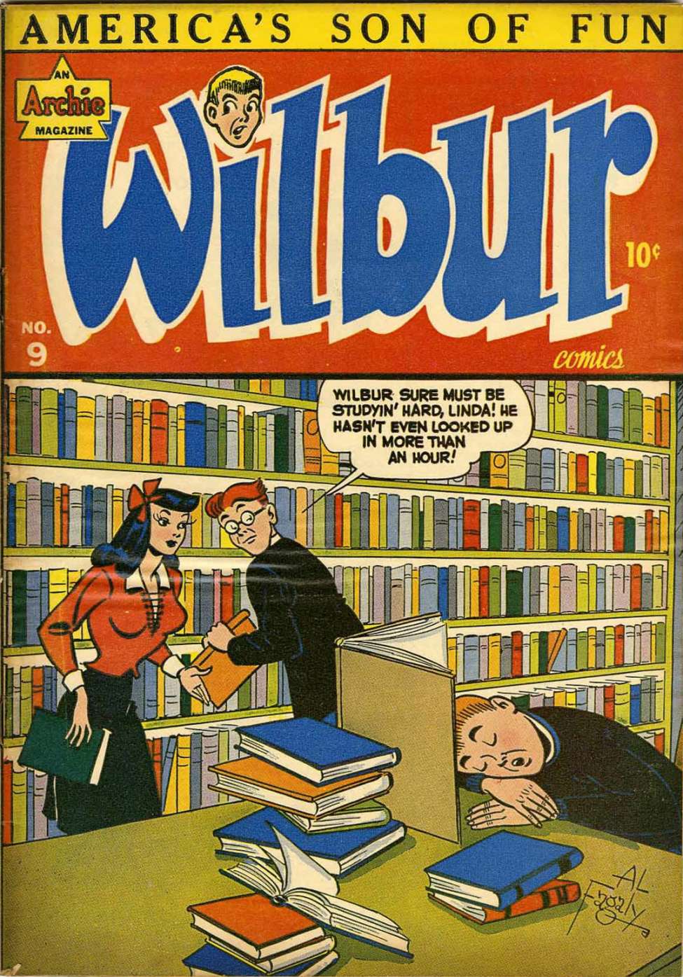 Book Cover For Wilbur Comics 9