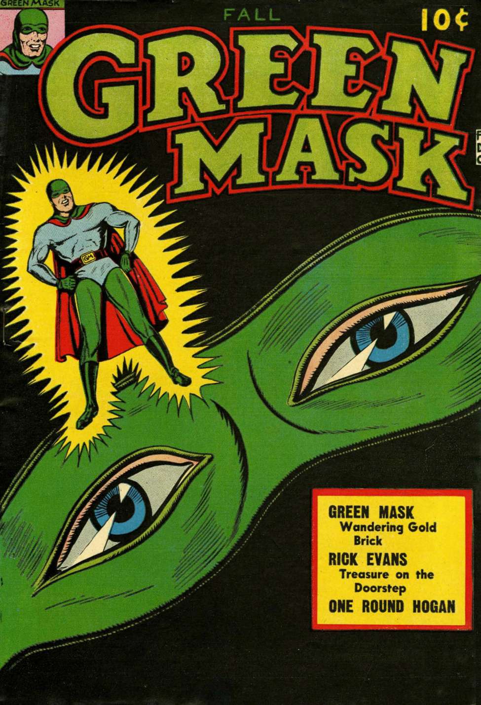 Comic Book Cover For The Green Mask v2 3