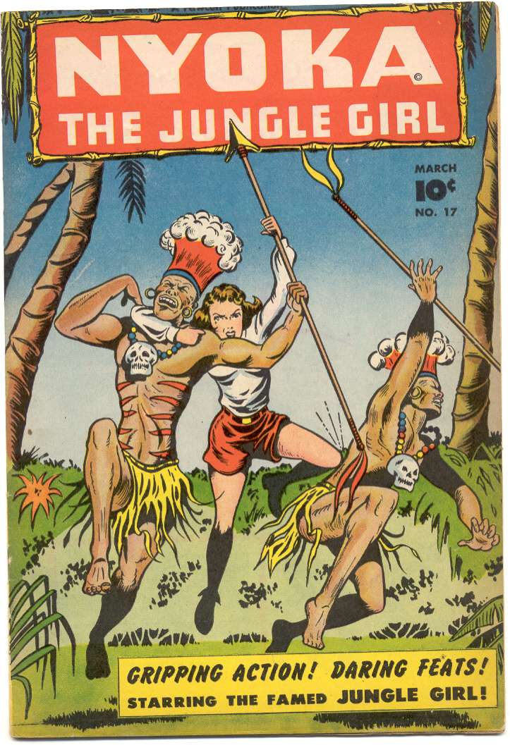Book Cover For Nyoka the Jungle Girl 17