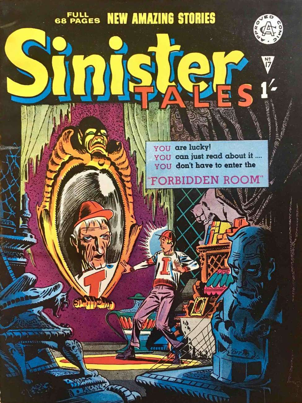 Book Cover For Sinister Tales 17