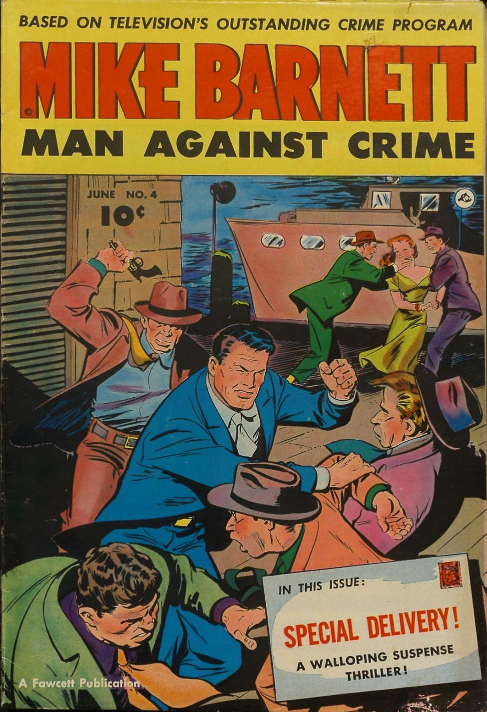 Comic Book Cover For Mike Barnett Man Against Crime 4