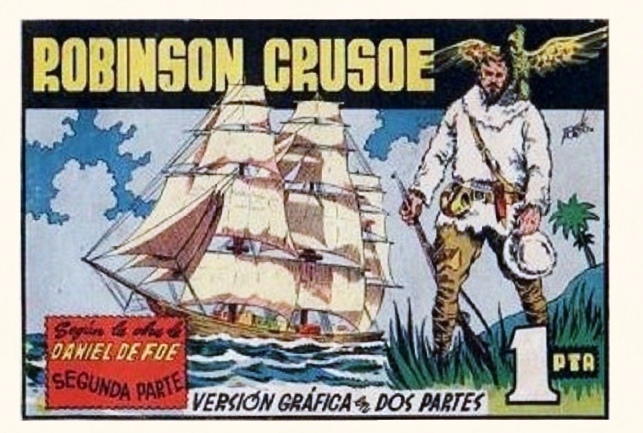 Comic Book Cover For Aventuras Célebres - Robinson Crusoe 2