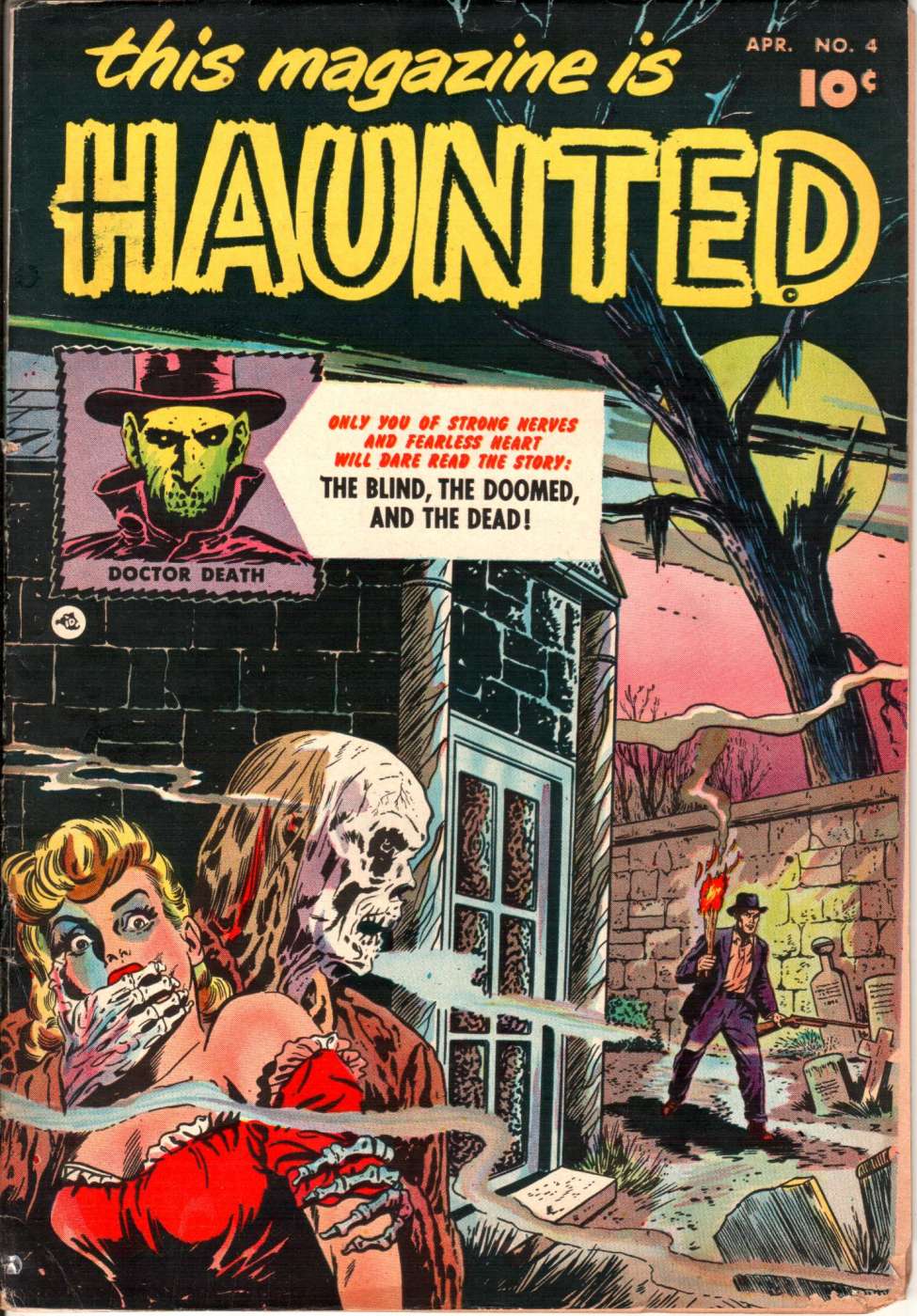 Comic Book Cover For This Magazine Is Haunted 4
