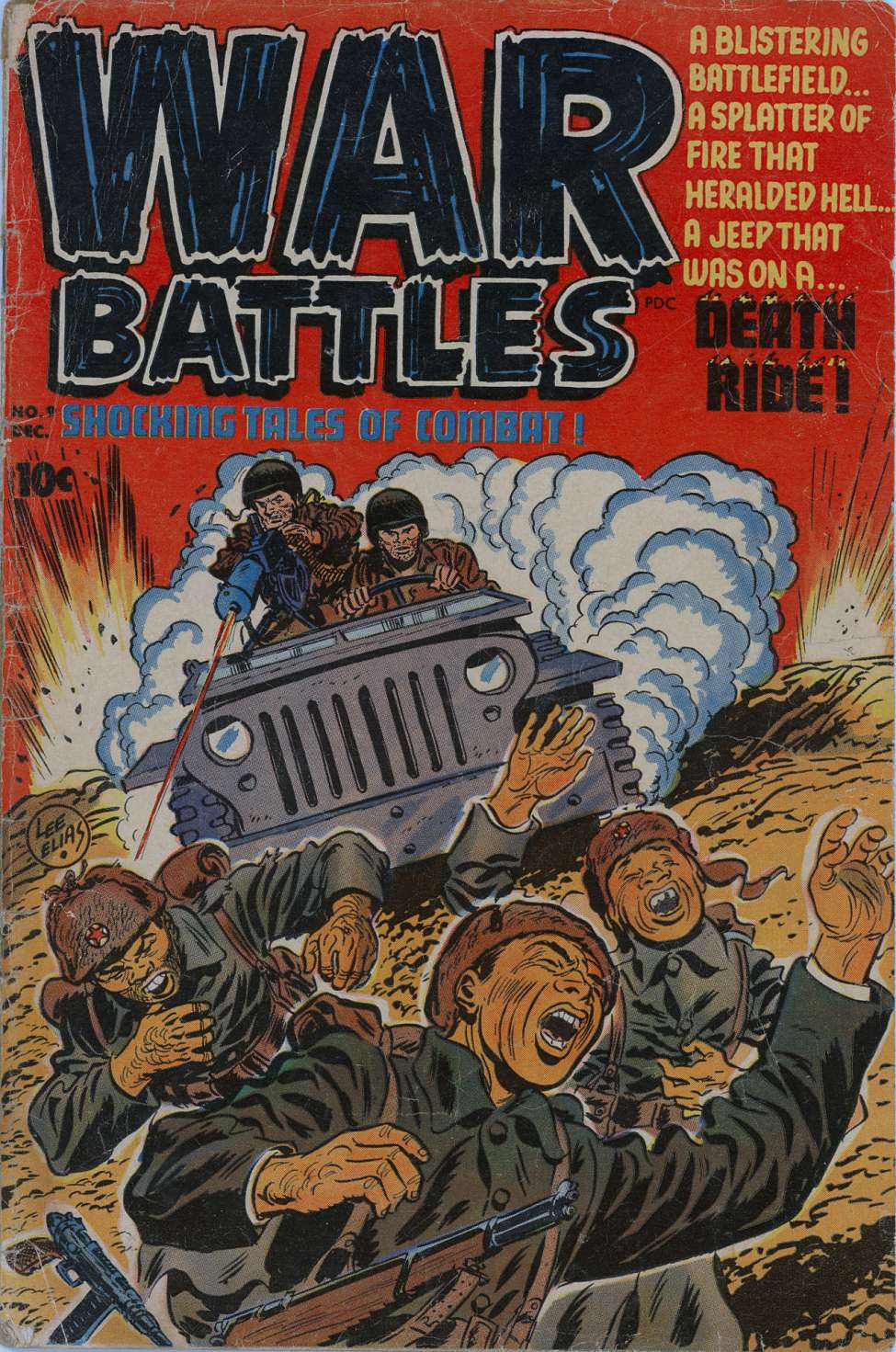 Comic Book Cover For War Battles 9