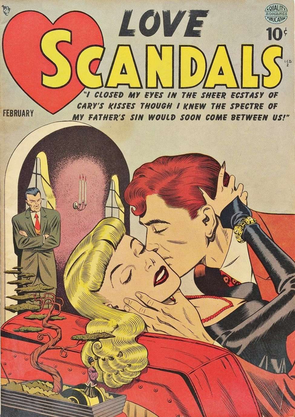 Comic Book Cover For Love Scandals 1