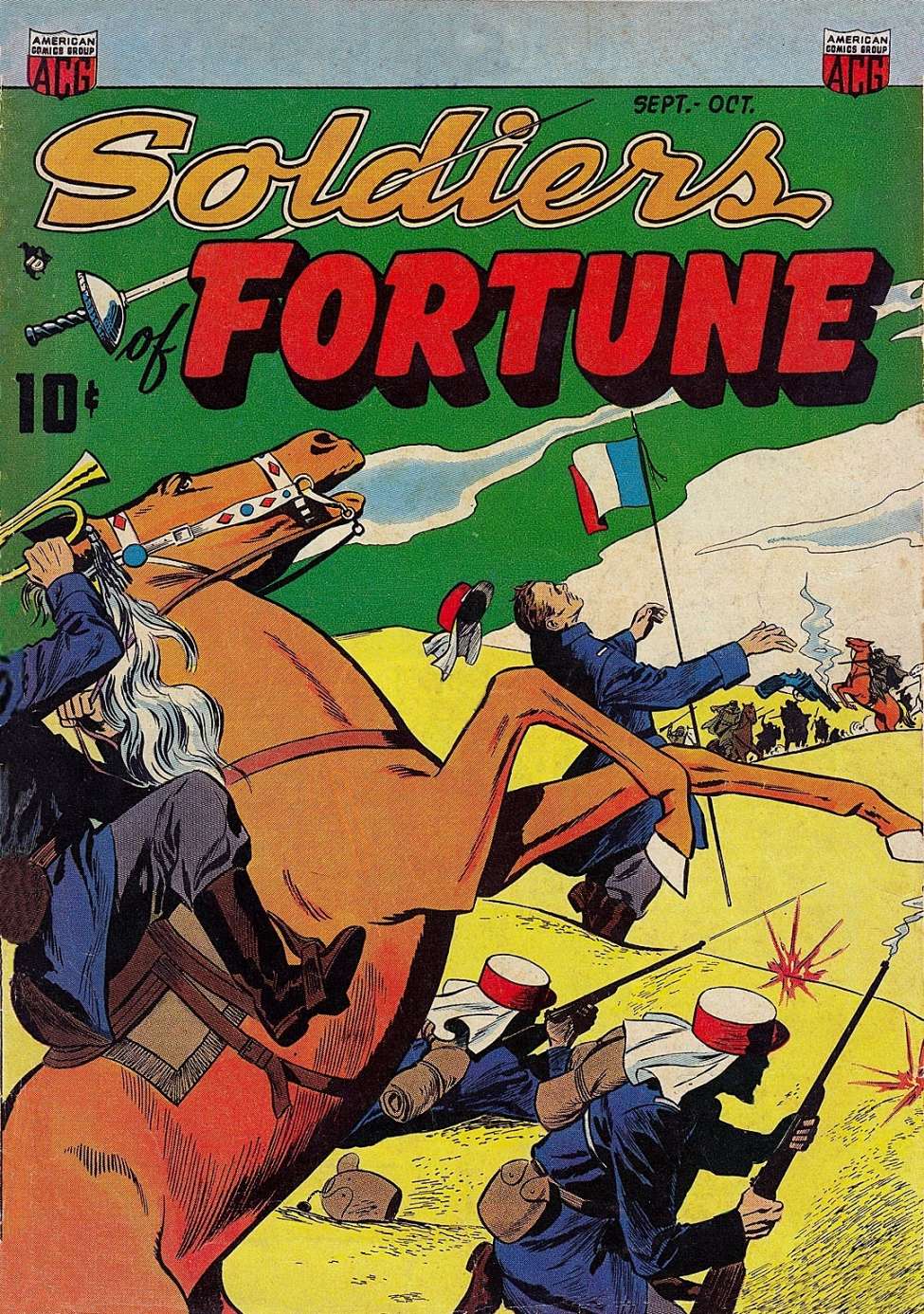 Comic Book Cover For Soldiers of Fortune 4