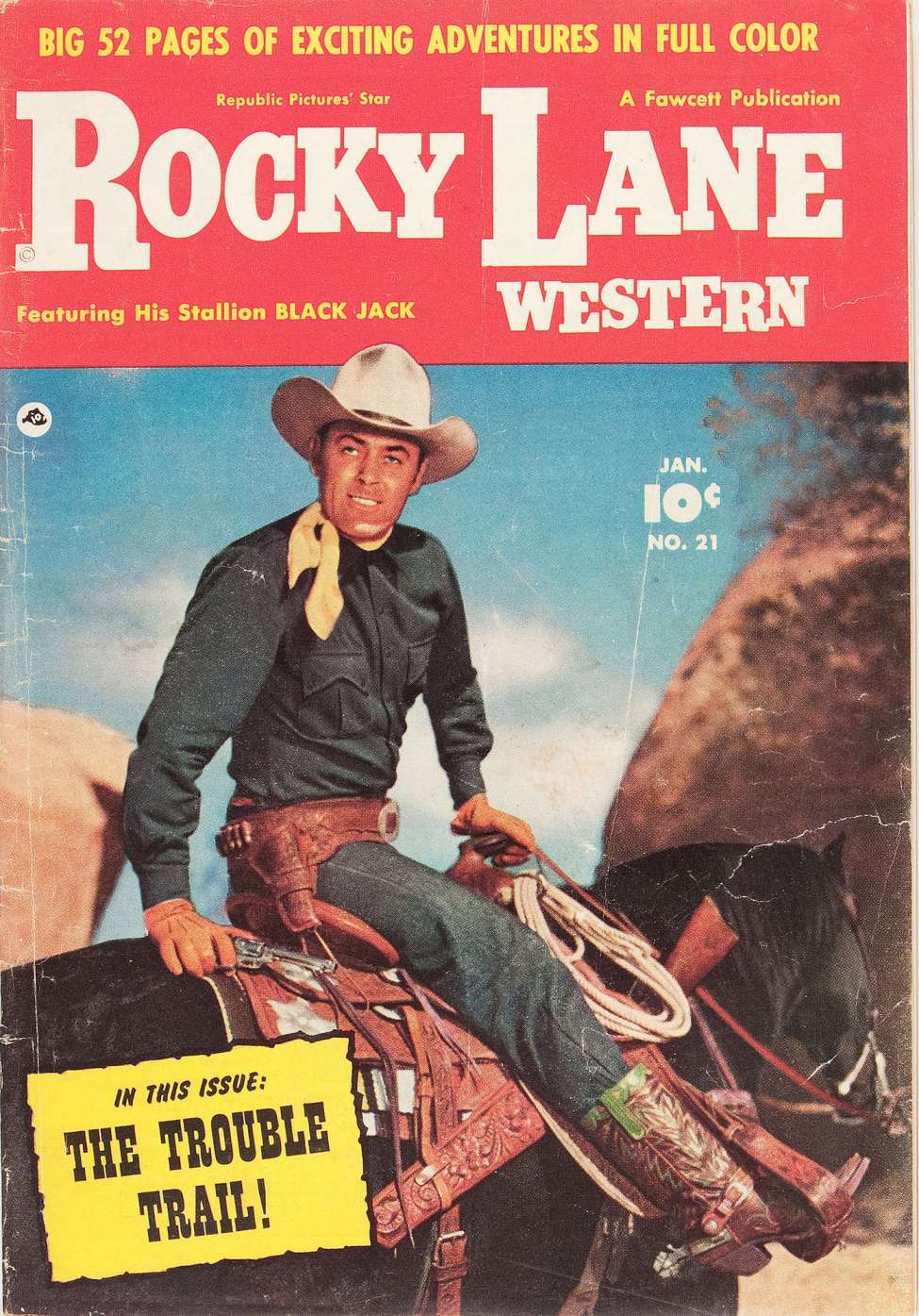 Book Cover For Rocky Lane Western 21 - Version 2