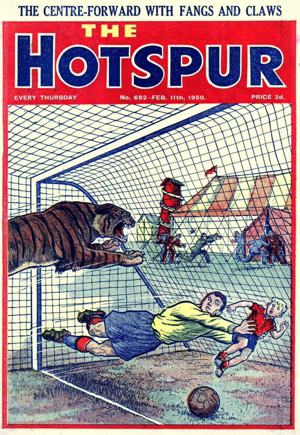 Comic Book Cover For The Hotspur 692