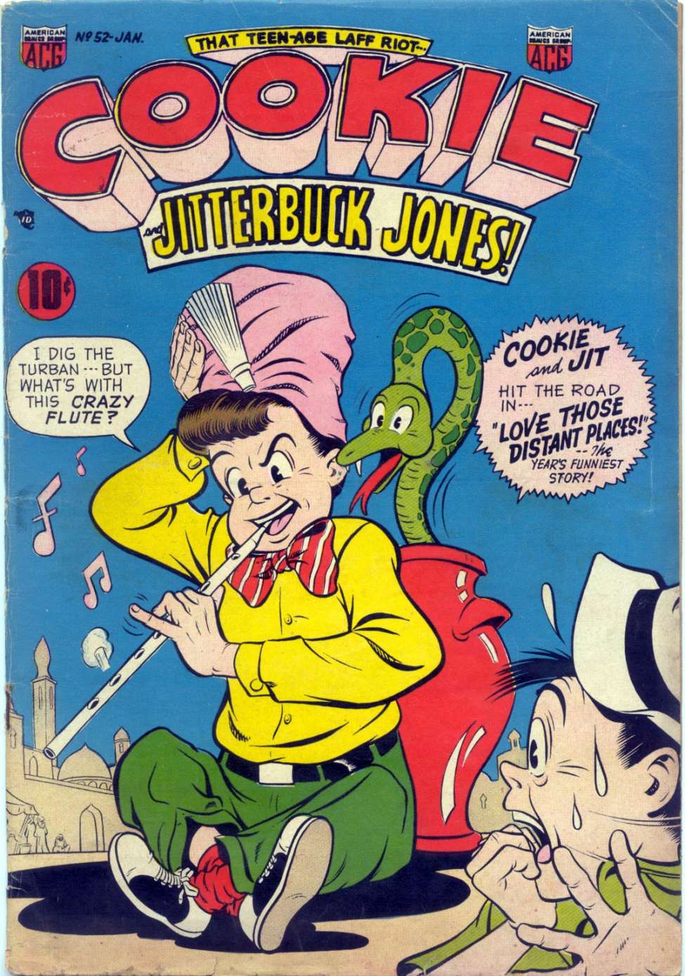 Comic Book Cover For Cookie 52