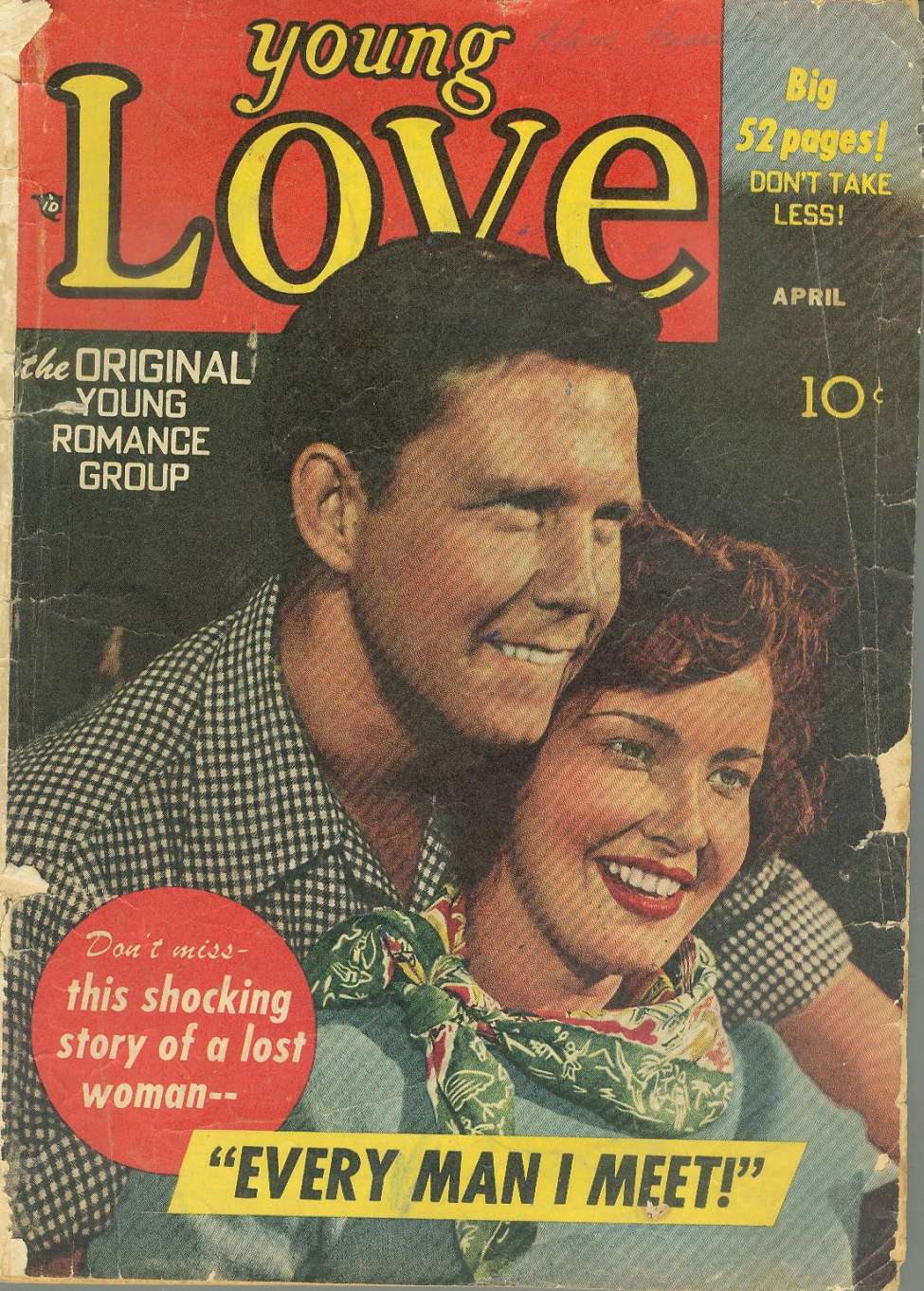 Comic Book Cover For Young Love 8