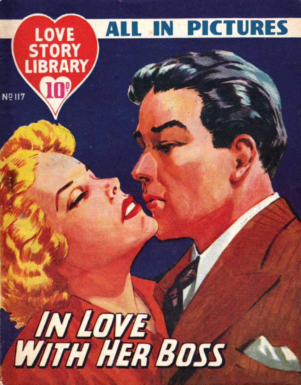 Book Cover For Love Story Picture Library 117 - In Love with her Boss