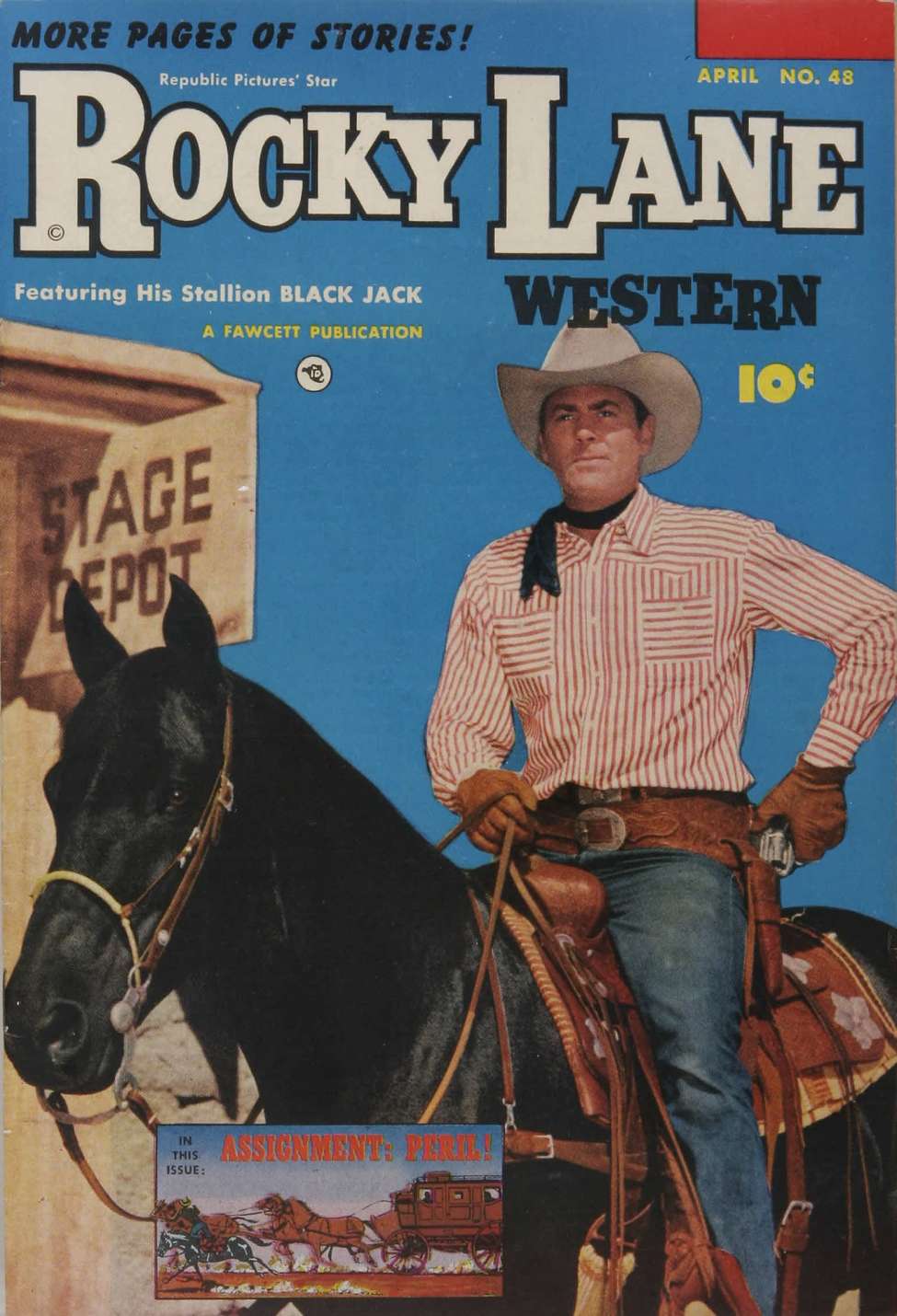 Book Cover For Rocky Lane Western 48