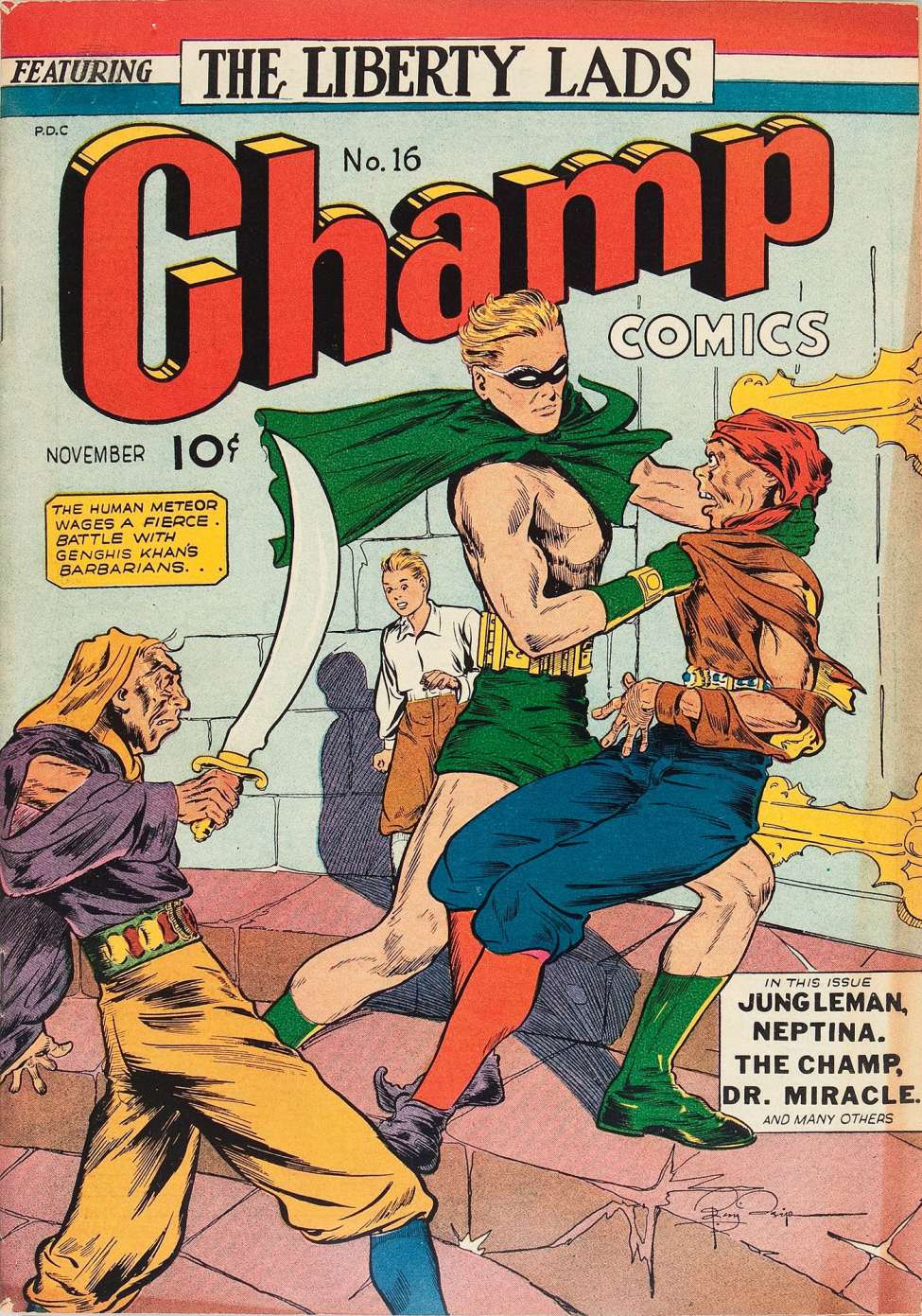Book Cover For Champ Comics 16 (alt) - Version 2